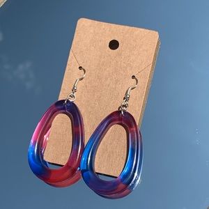 handmade resin earrings